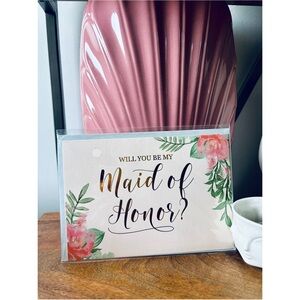 All In The Cards Inc Will You Be My Maid Of Honor Greeting Card